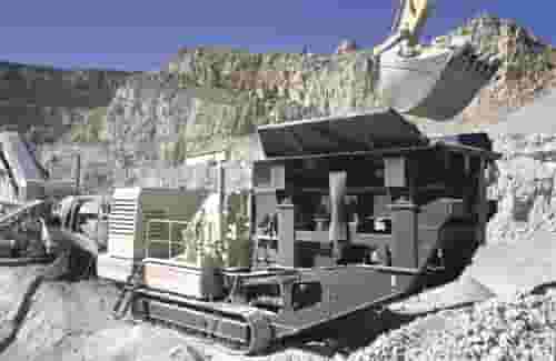 履带式破碎站 履带式破碎站