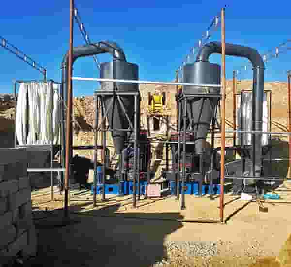 湖北方解石磨粉生产案例