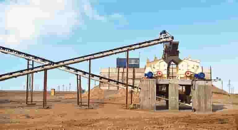 广西岑溪花岗岩破碎生产线