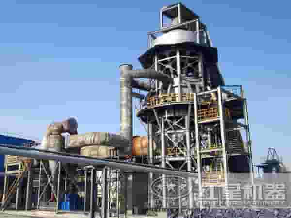 红星机器回转窑现场图 红星机器回转窑现场图