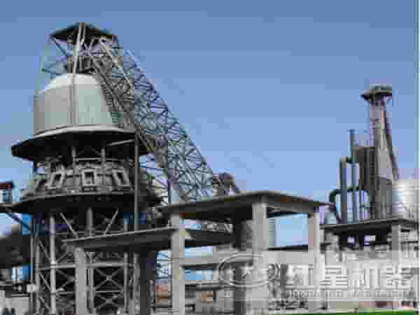 红星机器回转窑现场图 红星机器回转窑现场图