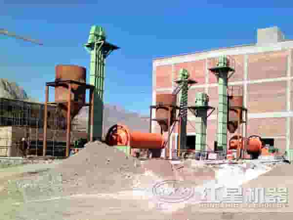 干式球磨机现场工作图