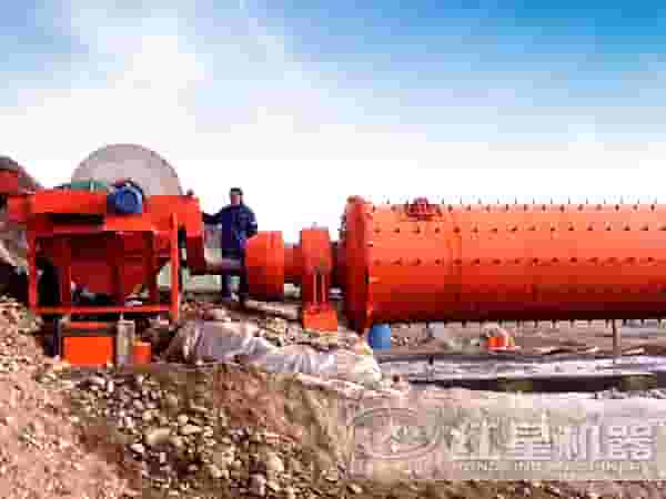 磁选客户加工现场