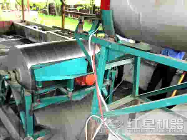 干式磁选机客户现场