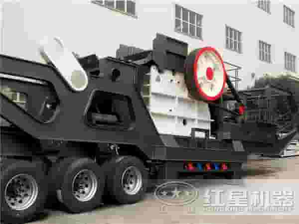 移动颚式小型石子机 移动颚式小型石子机