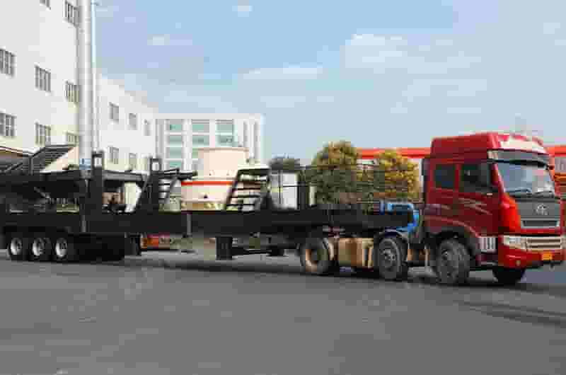 移动式河卵石粉碎沙子机械