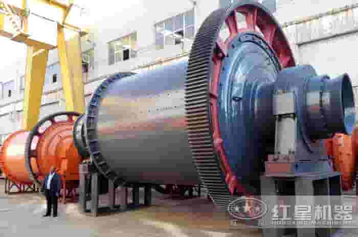 可以制沙的球磨机设备展示