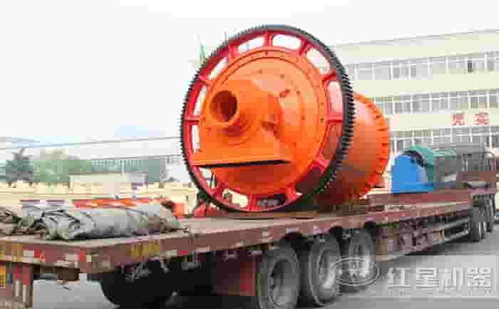 小型水泥球磨机现场发货